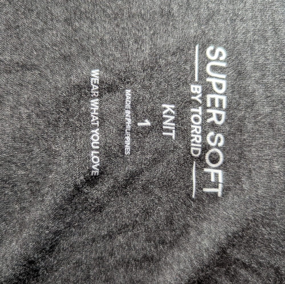 Torrid Super Soft Knit in Charcoal - Picture 6 of 6